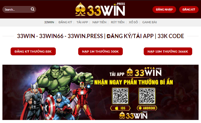 33WIN Tặng 33K | Trang cá cược uy tín tặng thưởng 4 Giới thiệu về trang cá cược 33WIN